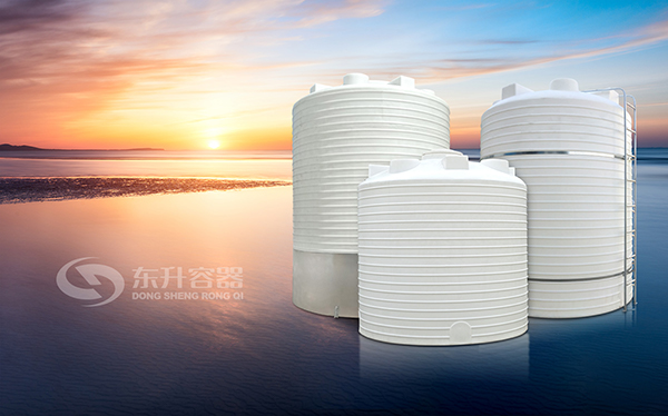 PE立式平底儲罐（水箱）規格參數表-濰（wéi）坊91官网容器
